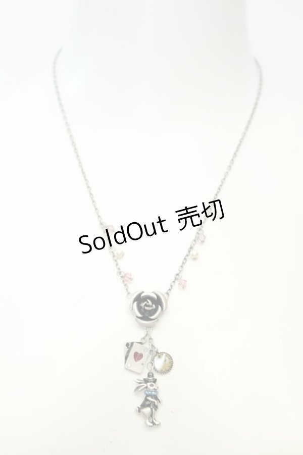 画像2: axes femme / アリスうさぎネックレス  シルバー O-26-02-06-1082-AX-AC-OW-OS (2)