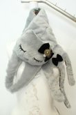 画像1: axes femme / ねこファーマフラー  グレー O-26-02-06-1086-AX-ZA-OW-OS (1)