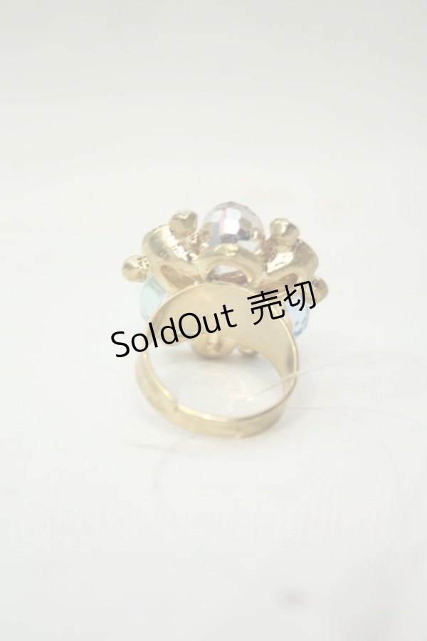 画像2: axes femme / パールビジューリング  ゴールド O-26-02-06-1100-AX-AC-OW-OS (2)