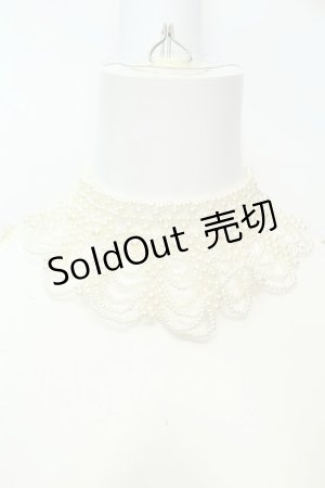 画像: axes femme / シャンデリアパールネックレス  シロ O-26-02-06-1011-AX-AC-OW-OS