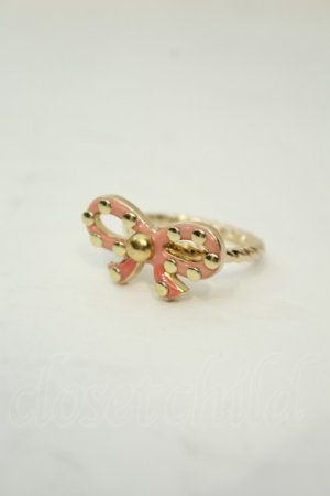 画像: axes femme / リボンリング 10号 ゴールド O-26-02-06-1101-AX-AC-OW-OS