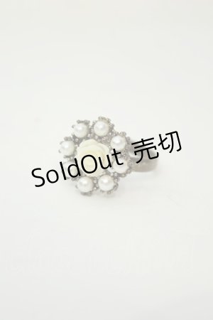 画像: axes femme / ローズ＆パールリング  ゴールド O-26-02-06-1103-AX-AC-OW-OS