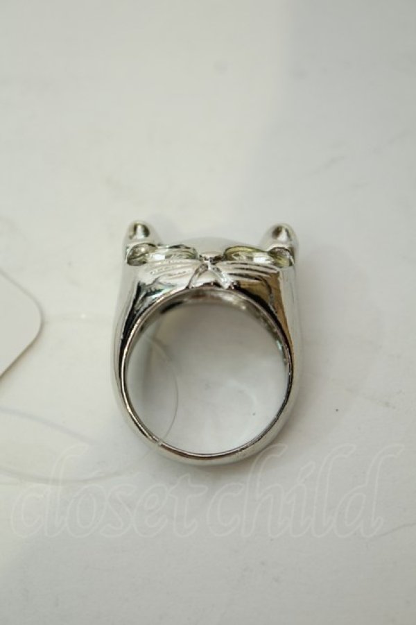 画像1: axes femme / ねこリング 9号 シルバー O-26-02-06-1108-AX-AC-OW-OS (1)