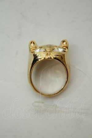 画像: axes femme / ねこリング 9号 ゴールド O-26-02-06-1109-AX-AC-OW-OS