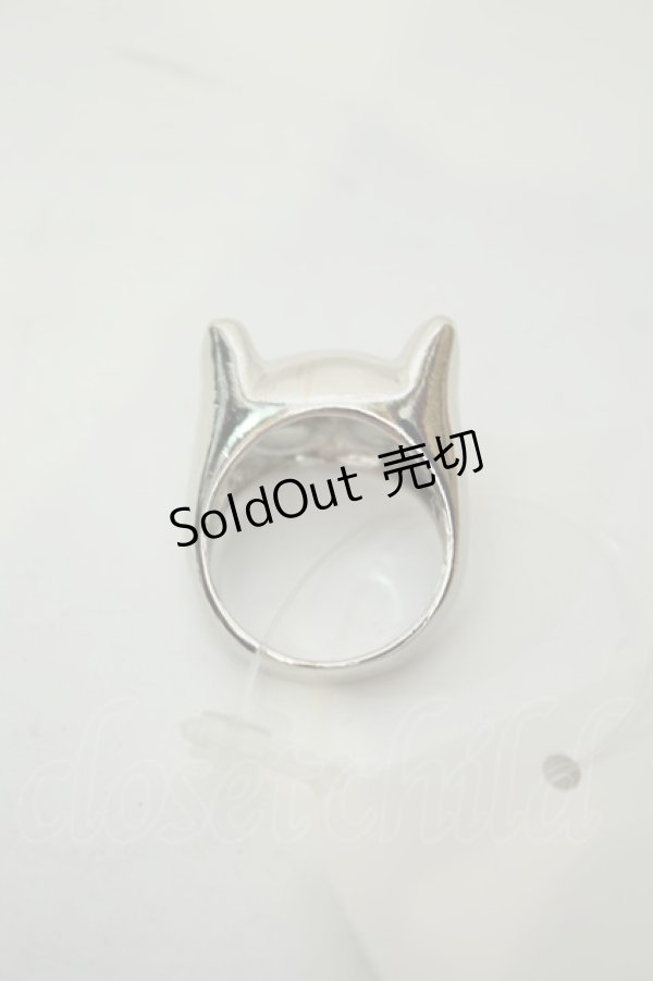 画像2: axes femme / ねこリング 9号 シルバー O-26-02-06-1112-AX-AC-OW-OS (2)