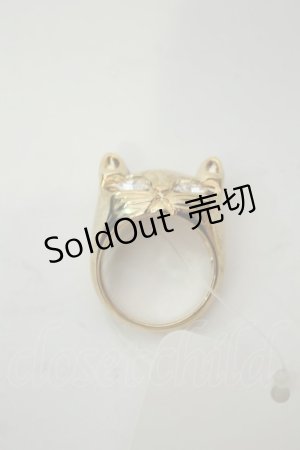 画像: axes femme / ねこリング 9号 ゴールド O-26-02-06-1113-AX-AC-OW-OS
