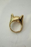画像2: axes femme / ねこリング 9号 ゴールド O-26-02-06-1113-AX-AC-OW-OS (2)