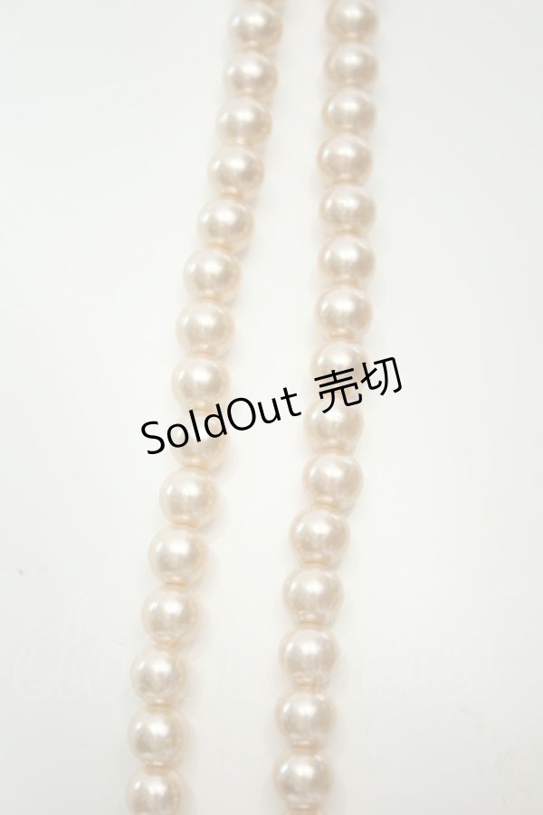 画像2: axes femme / パールネックレス  ピンク O-26-02-06-1012-AX-AC-OW-OS (2)