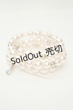 画像: axes femme / 多連パールブレスレット  ピンク O-26-02-06-1123-AX-AC-OW-OS