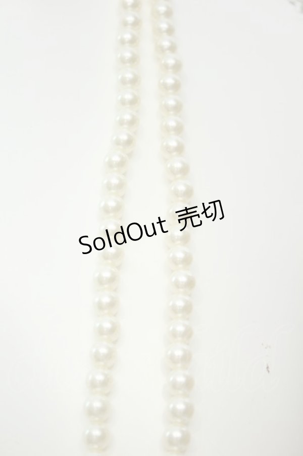 画像2: axes femme / パールネックレス  シロ O-26-02-06-1013-AX-AC-OW-OS (2)