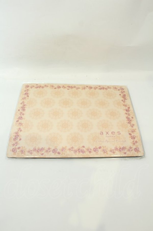 画像1: axes femme / マウスパッド  ピンク系 O-26-02-06-1144-AX-ZA-OW-OS (1)