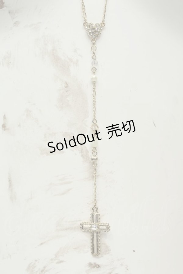 画像2: axes femme / ビーズ使いロザリオネックレス  ゴールド O-26-02-06-1027-AX-AC-OW-OS (2)