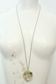 画像2: axes femme / クリア封入ネックレス  シルバー O-26-02-06-1028-AX-AC-OW-OS (2)