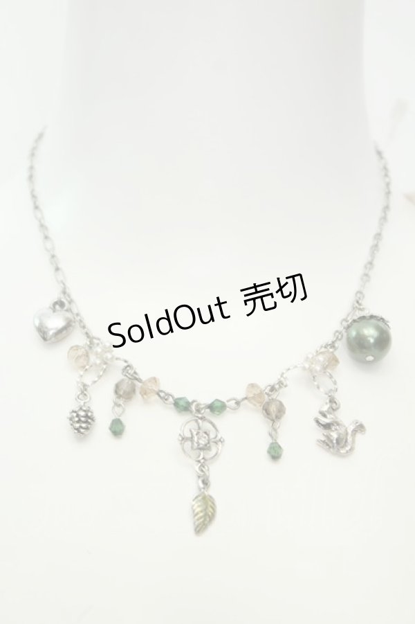 画像1: axes femme / フォレストモチーフネックレス  シルバー O-26-02-06-1031-AX-AC-OW-OS (1)
