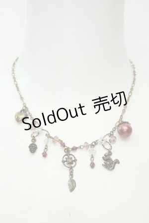 画像: axes femme / フォレストモチーフネックレス  ゴールド O-26-02-06-1032-AX-AC-OW-OS