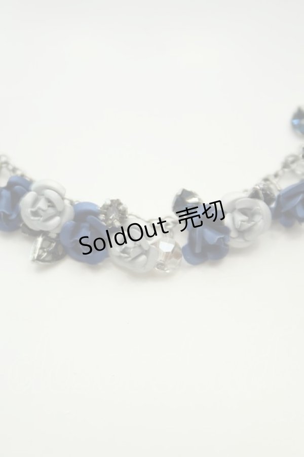 画像2: axes femme / プチローズモチーフネックレス  シルバー O-26-02-06-1035-AX-AC-OW-OS (2)