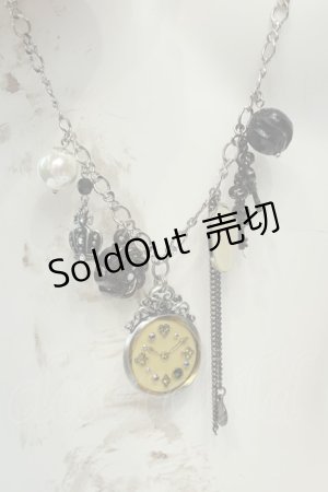 画像: axes femme / 懐中時計＆モチーフネックレス  シルバー O-26-02-06-1037-AX-AC-OW-OS