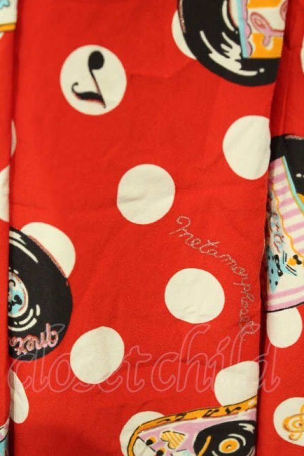 画像3: metamorphose / POP SWINGER ジャンパースカート  アカ O-26-02-06-055-ME-OP-OW-OS (3)