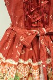 画像4: BABY,THE STARS SHINE BRIGHT / My little red riding hood柄ドットリボンジャンパースカート  えんじ O-26-02-06-057-BA-OP-OW-OS (4)