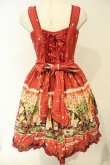 画像5: BABY,THE STARS SHINE BRIGHT / My little red riding hood柄ドットリボンジャンパースカート  えんじ O-26-02-06-057-BA-OP-OW-OS (5)