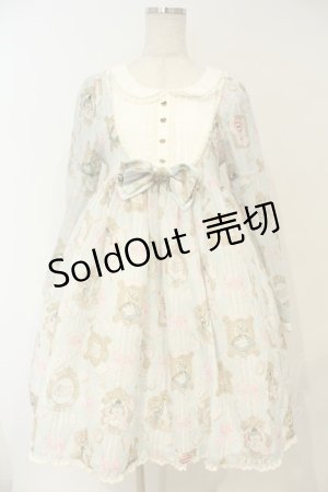 画像: Angelic Pretty / Upside Down Story アリス ワンピース M サックス O-26-02-06-058-AP-OP-OW-OS