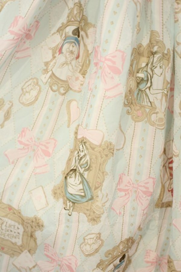 画像3: Angelic Pretty / Upside Down Story アリス ワンピース M サックス O-26-02-06-058-AP-OP-OW-OS (3)