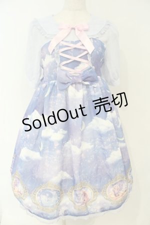 画像: Angelic Pretty / Dreamy Luna ラプンツェルワンピース  ブルー×パープル O-26-02-06-060-AP-OP-OW-OS