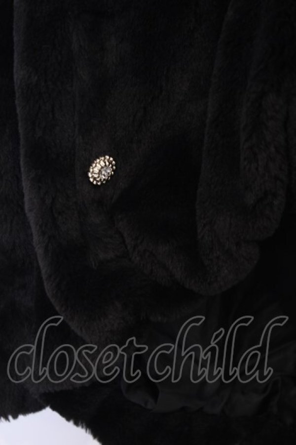 画像2: axes femme / ファーコート F クロ O-26-02-07-035-AX-CO-IG-OS (2)