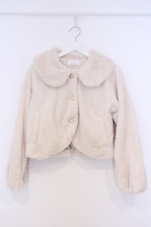 画像: m petit by misako / ショートコート L アイボリー O-26-02-07-036-LO-CO-IG-OS