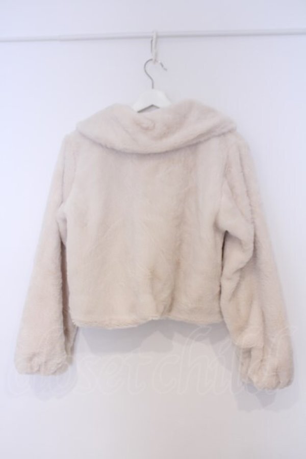 画像3: m petit by misako / ショートコート L アイボリー O-26-02-07-036-LO-CO-IG-OS (3)