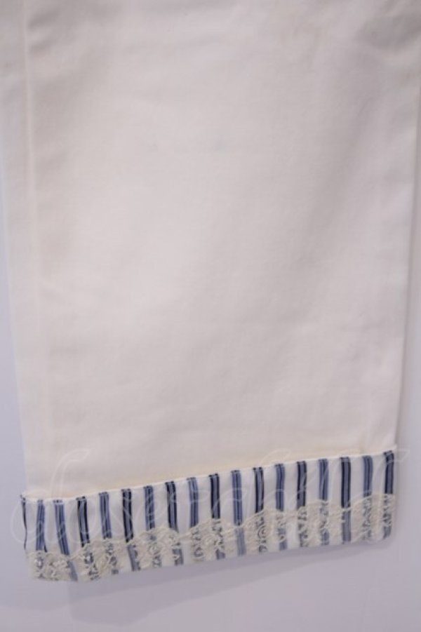 画像2: axes femme / ウエストリボンチノパン L オフ O-26-02-07-041-AX-PA-IG-OS (2)