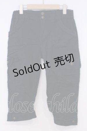 画像: axes femme / レースアップカーゴハーフパンツ L グリーン O-26-02-07-043-AX-PA-IG-OS