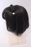 画像2: melume / リボンカチューシャ  クロ O-26-02-07-044-0-AC-YM-ZT575-F003 (2)