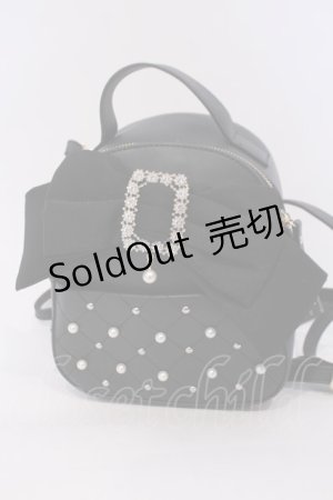 画像: Rojita / BIGリボンリュック  クロ O-26-02-07-052-LO-BG-YM-ZTK031