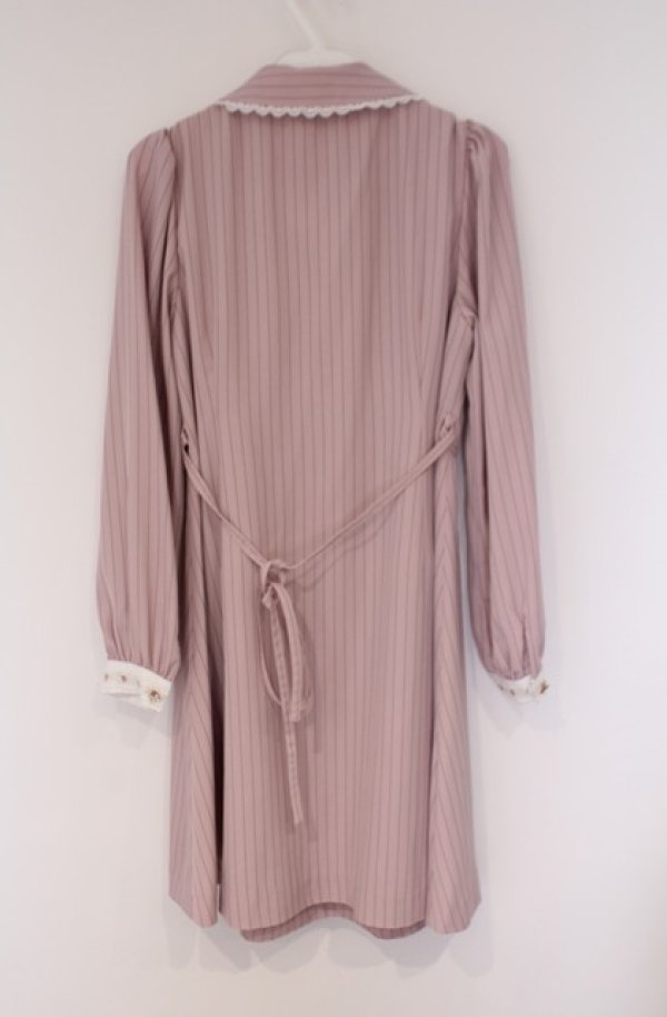 画像3: Secret Honey / ピンタックデコルテストライプワンピース 2 ピンク O-26-02-07-1018-CA-OP-YM-OS (3)