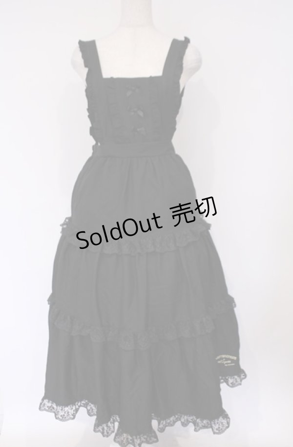 画像1: mpetit by misako / TT*AOKマロンクリーム ジャンパースカート S クロ O-26-02-07-1021-PU-OP-YM-OS (1)