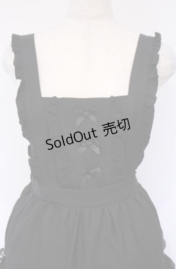 画像2: mpetit by misako / TT*AOKマロンクリーム ジャンパースカート S クロ O-26-02-07-1021-PU-OP-YM-OS (2)