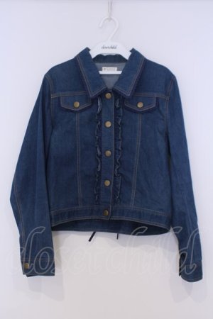 画像: axes femme / レースアップGジャン  インディゴ O-26-02-07-018-AX-JA-IG-OS