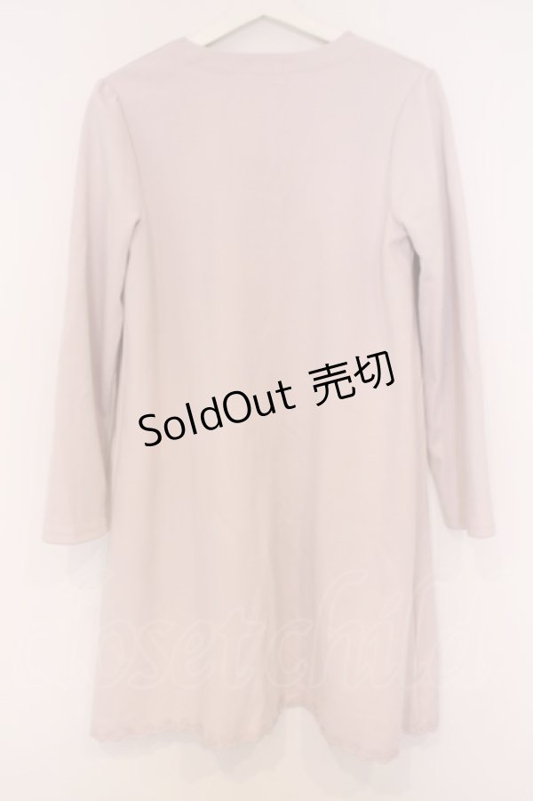 画像3: axes femme / 花透かしトッパーカーディガン M ピンク O-26-02-07-022-AX-TO-IG-OS (3)