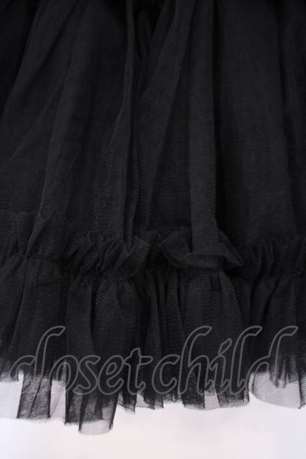 画像2: AND ROMEO / Premium Pannie Aラインパニエ  クロ O-26-02-09-025-LO-SK-YM-OS (2)