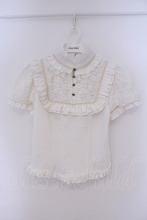 画像: 星箱Works / ミッドナイトスターブラウス  シロ O-26-02-09-028-0-BL-IG-OS