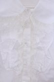 画像2: Angelic Pretty / ファンシーフリルブラウス  シロ O-26-02-09-029-AP-BL-OW-OS (2)