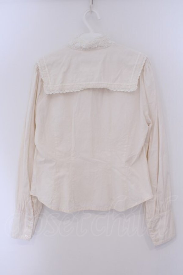 画像5: BABY,THE STARS SHINE BRIGHT / 立ち襟ブラウス  生成り O-26-02-09-030-BA-BL-IG-OS (5)