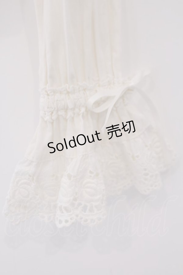 画像3: BABY,THE STARS SHINE BRIGHT / ローズレースブラウス  生成り O-26-02-09-031-BA-BL-IG-OS (3)