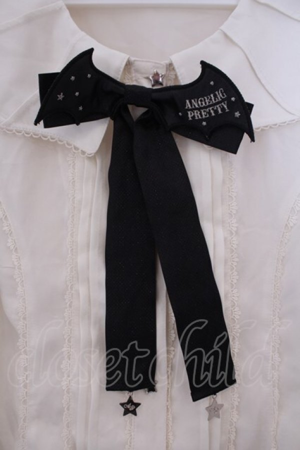 画像2: Angelic Pretty / Angelic Batブラウス  オフ×クロ O-26-02-09-032-AP-BL-IG-OS (2)