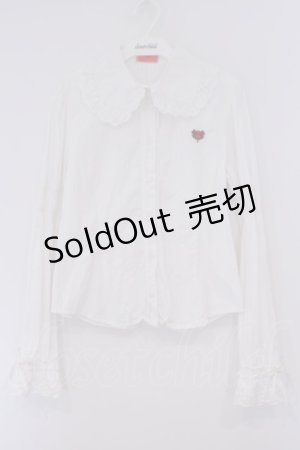 画像: BABY,THE STARS SHINE BRIGHT / スクールブラウス  シロ O-26-02-09-034-BA-BL-IG-OS