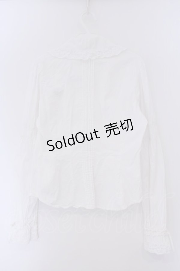 画像5: BABY,THE STARS SHINE BRIGHT / スクールブラウス  シロ O-26-02-09-034-BA-BL-IG-OS (5)