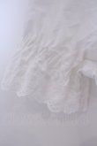 画像4: BABY,THE STARS SHINE BRIGHT / フリルフル半袖ブラウス  シロ O-26-02-09-035-BA-BL-IG-OS (4)