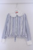 画像1: Angelic Pretty / ストライプレースブラウス  サックス O-26-02-09-036-AP-TO-OW-OS (1)