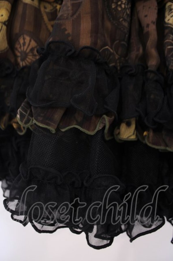 画像3: STEAM / ギアptパニエスカート  ブラウン O-26-02-09-039-HN-SK-OW-OS (3)